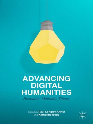 cover image of Advancing Digital Humanities